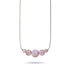 Periwinkle | .925 Sterling Silver | Firefly Glass Infinity Clasp Necklace